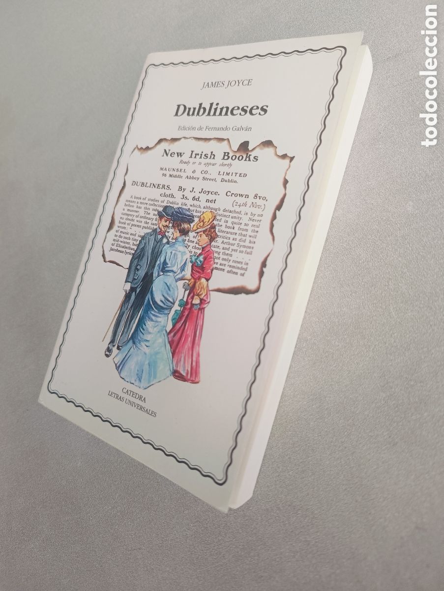 Libros de segunda mano: DUBLINESES. JAMES JOYCE. C&Aacute;TEDRA. - Foto 5