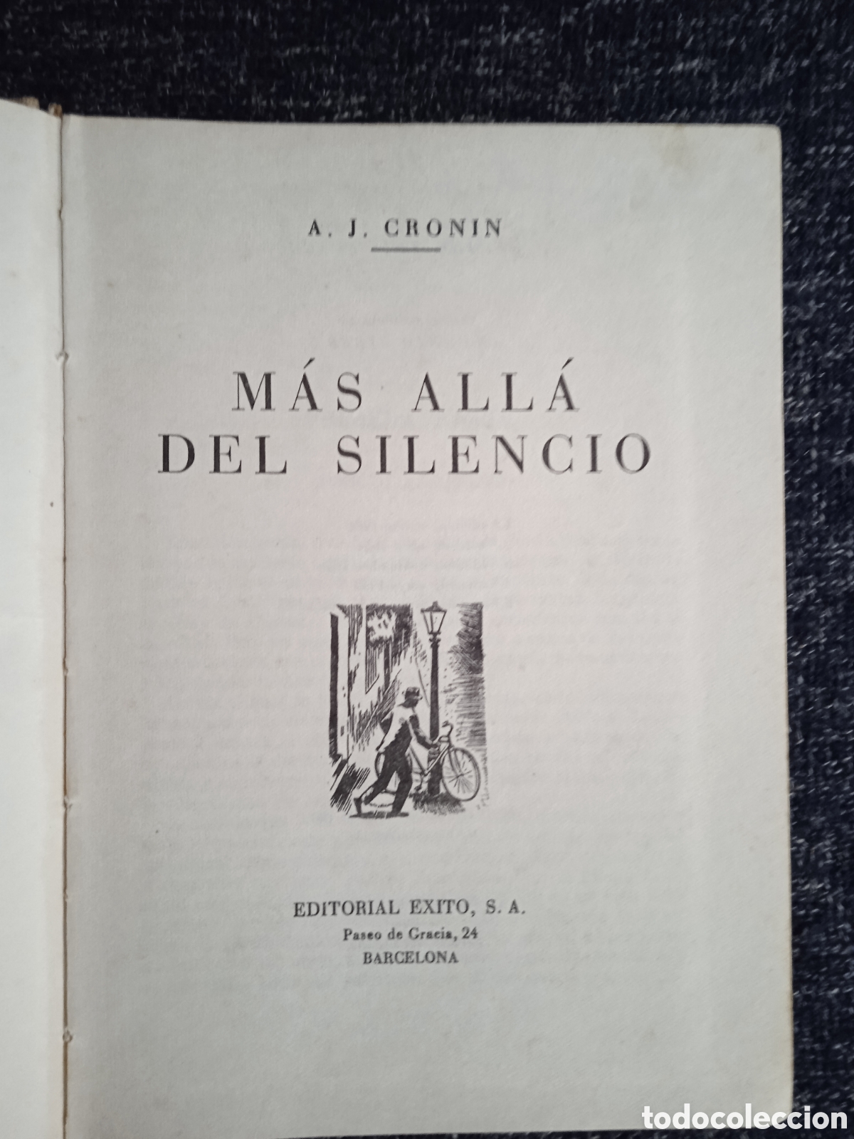 Libros de segunda mano: MAS ALLA DEL SILENCIO. / A. J. CRONIN. - Foto 2