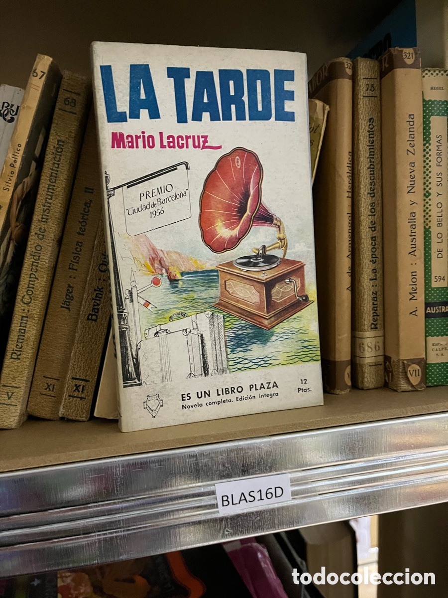 Libros de segunda mano: Blas16D LA TARDE Mario Lacruz - Foto 1