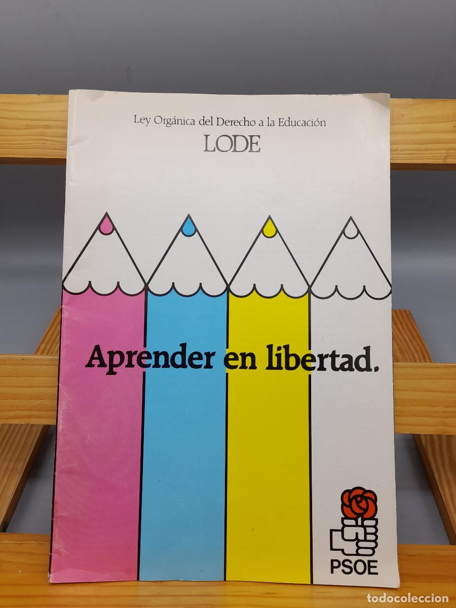 Libros de segunda mano: Aprender en libertad / PSOE - Foto 1