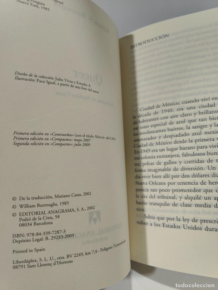 Libros de segunda mano: QUEER - WILLIAM BURROUGHS - Foto 6