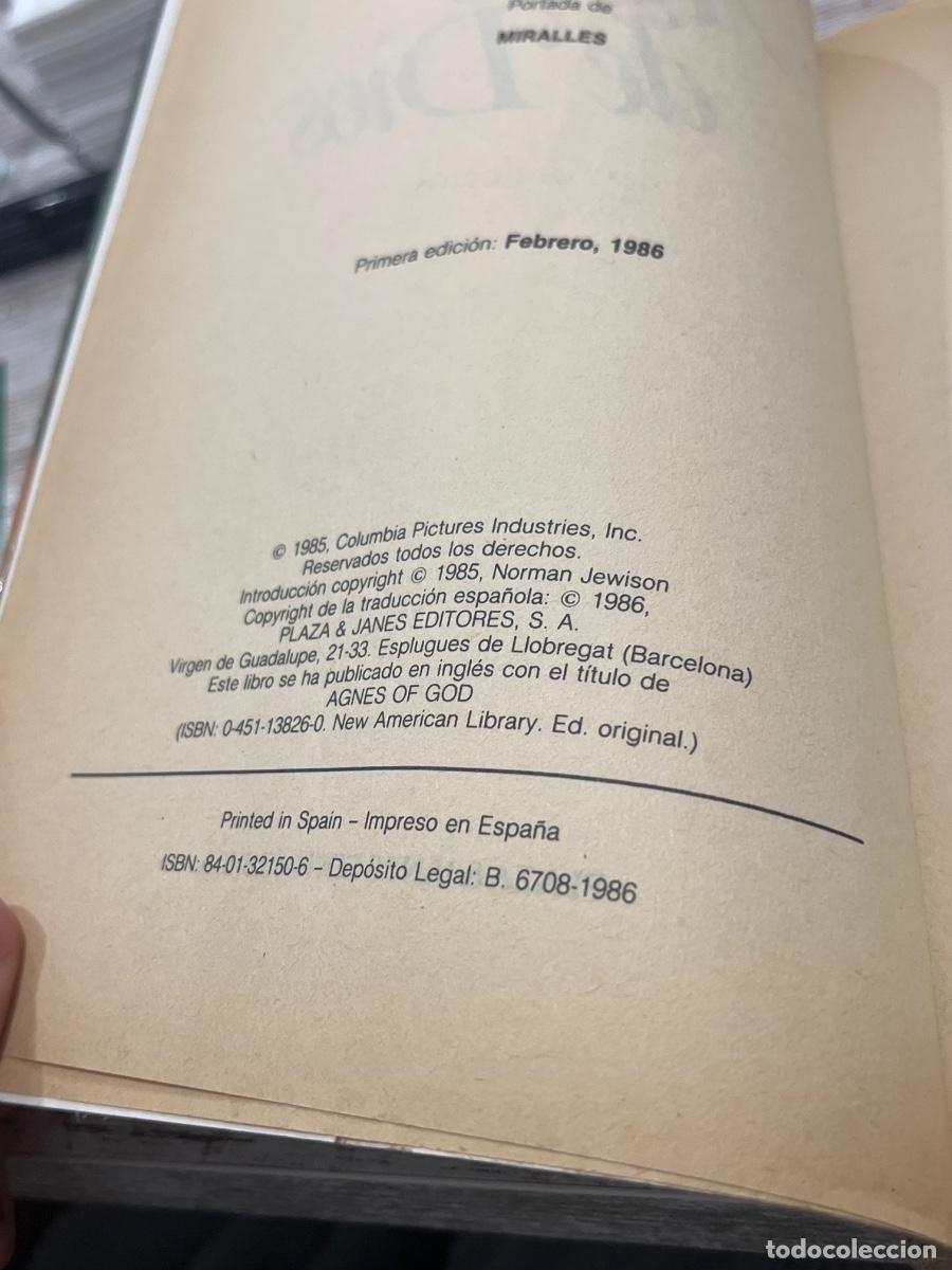 Libros de segunda mano: Libro Agnes De Dios | Leonore Fleischer | 1986 - Foto 3