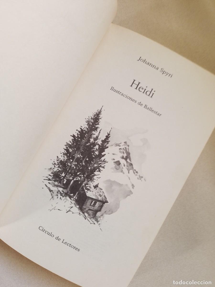 Libros de segunda mano: HEIDI CIRCULO DE LECTORES - Foto 4