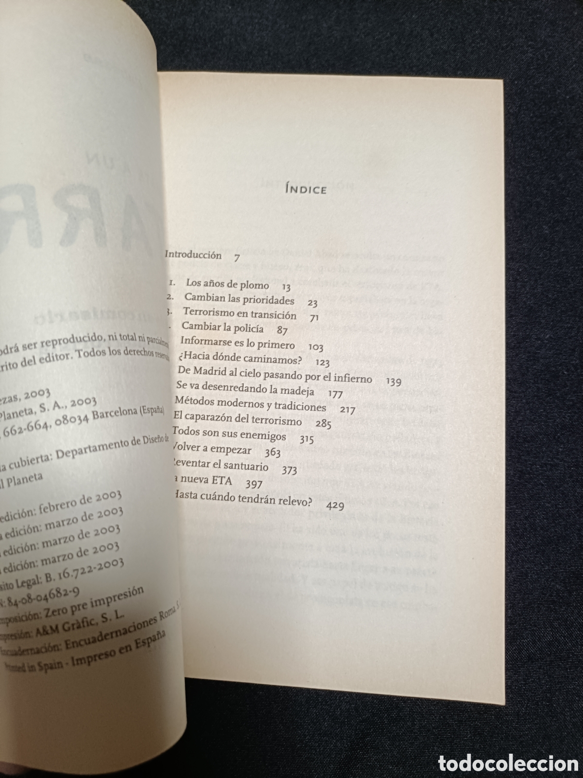 Libros de segunda mano: YO MAT&Eacute; A UN ETARRA . Jorge Cabezas - Foto 4