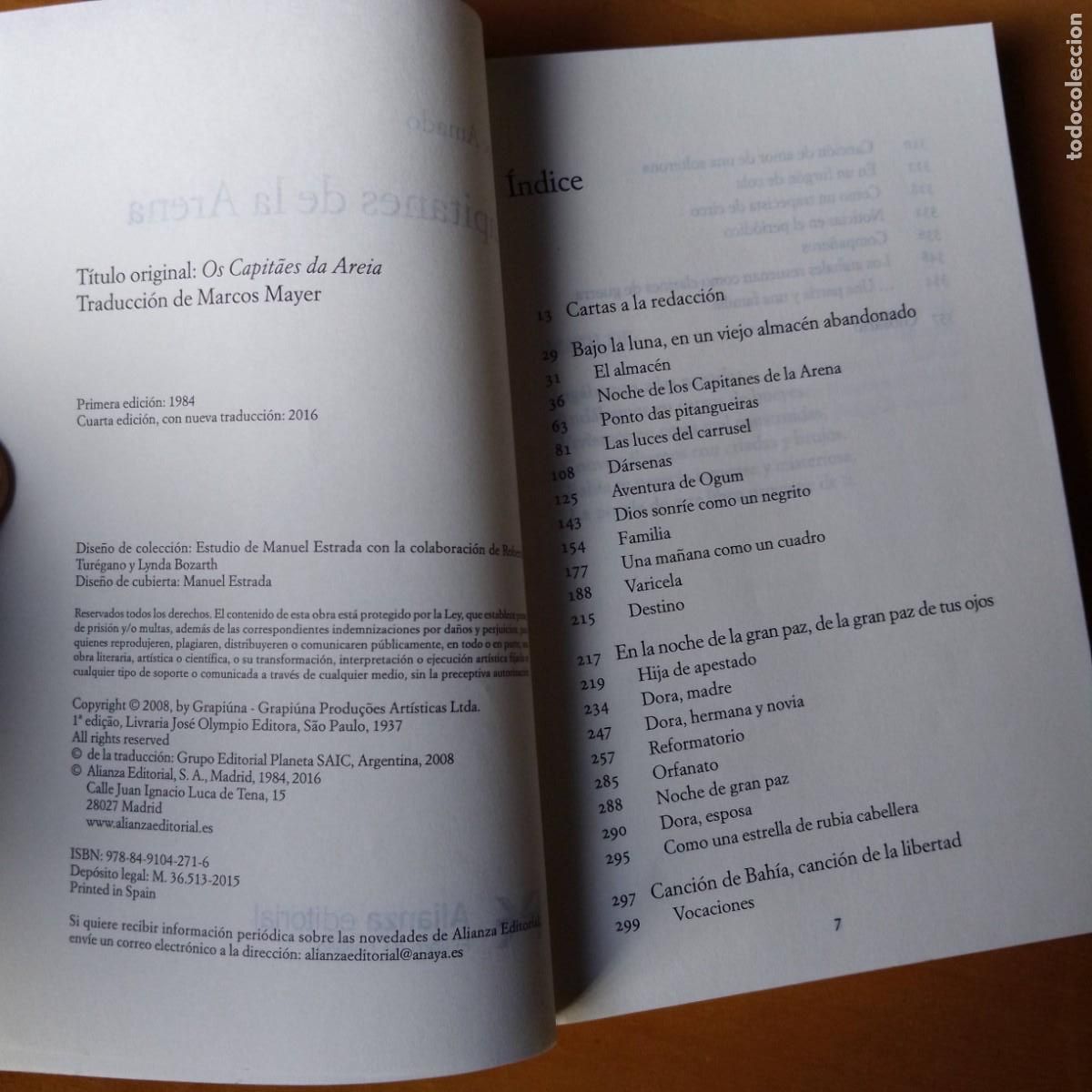 Libros de segunda mano: Jorge Amado. Capitanes de la arena - Foto 3
