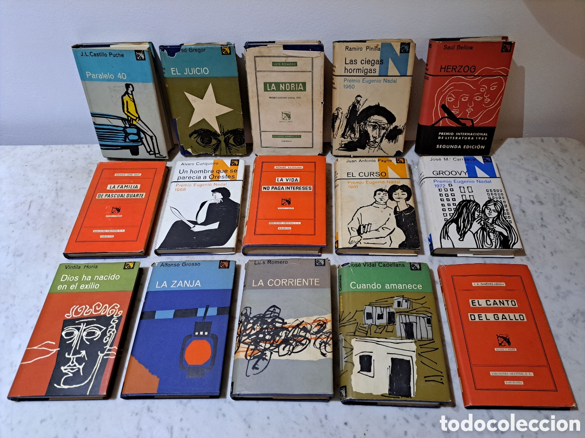 Libros de segunda mano: LOTE 15 NOVELAS COLECCI&Oacute;N 'ANCORA Y DELFIN' - EDICIONES DESTINO