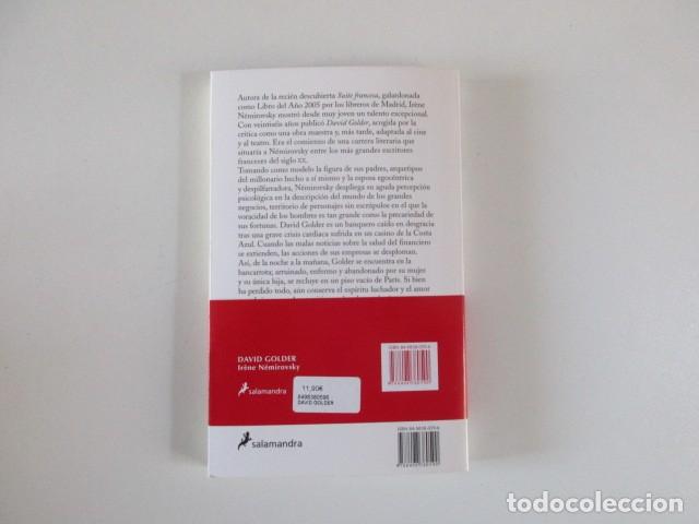 Libros de segunda mano: LOTE 2 LIBROS IRENE NEMIROVSKY - DAVID GOLDER + EL BAILE - Foto 3