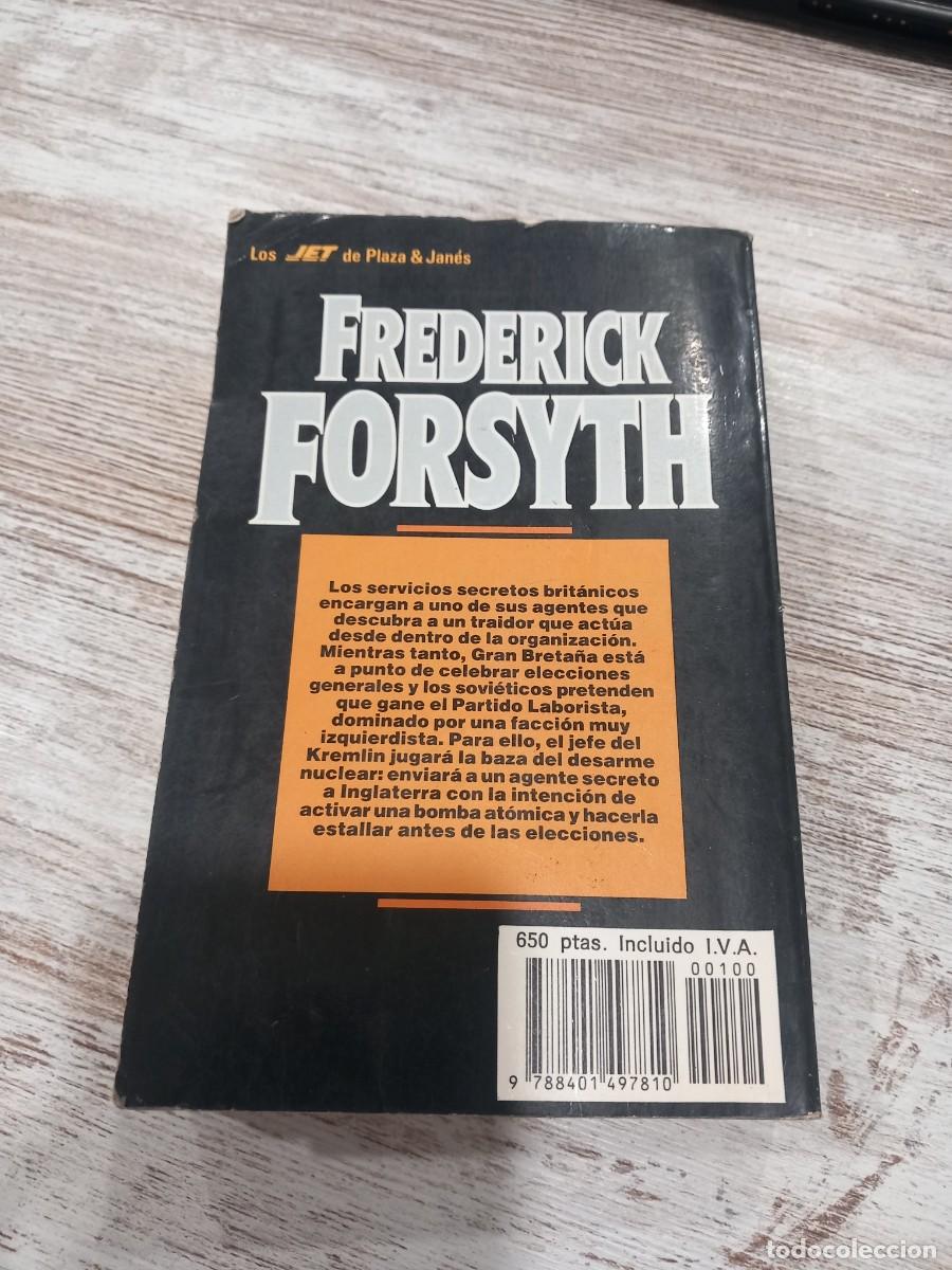 Libros de segunda mano: Libro El cuarto Protocolo | Frederick Forsyth | 1984 - Foto 2