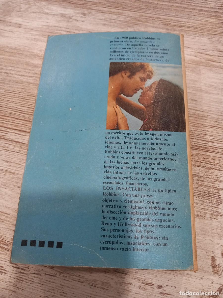 Libros de segunda mano: Libro Los insaciables | Harold Robbins | 1976 - Foto 2