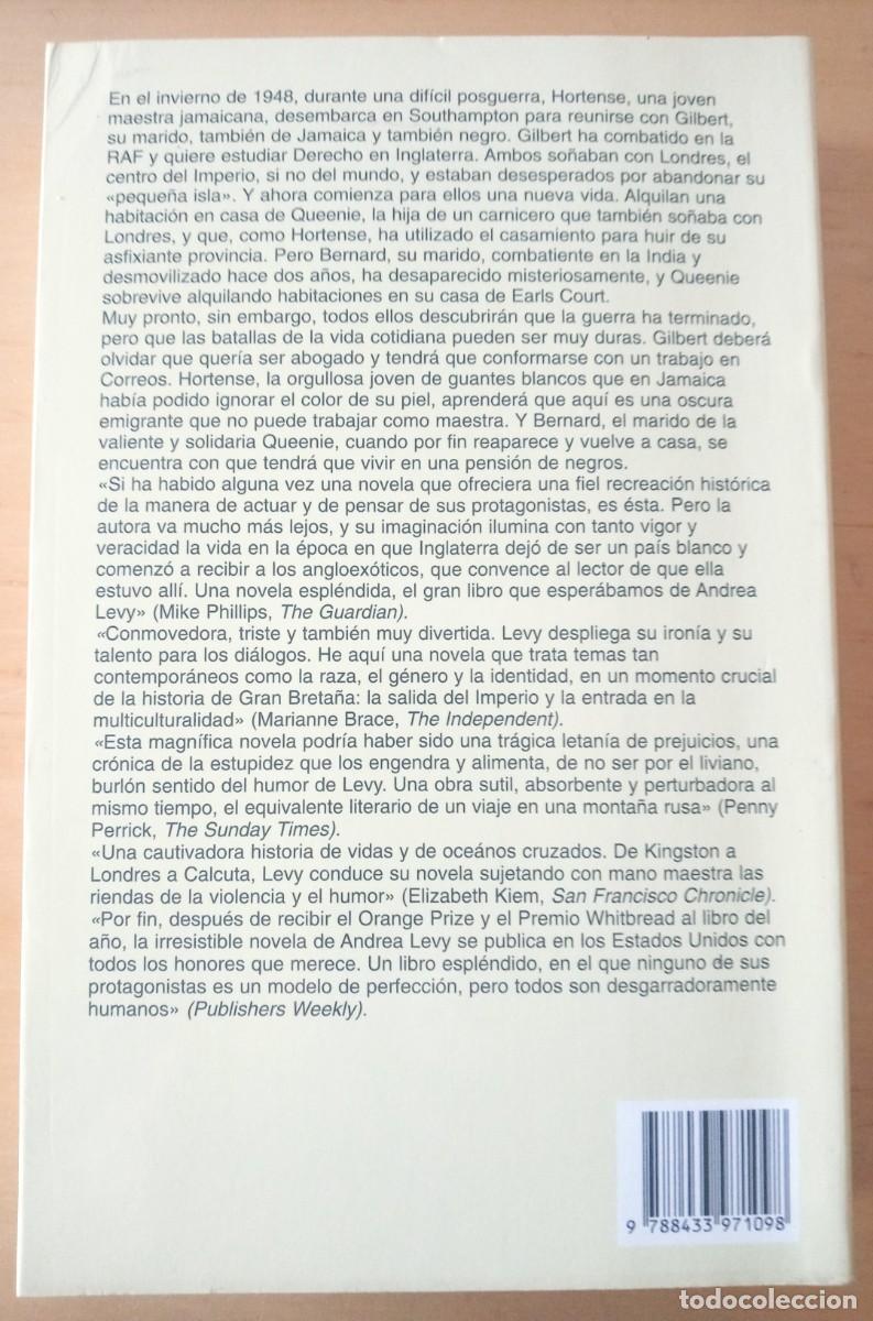 Libros de segunda mano: ANDREA LEVY PEQUE&Ntilde;A ISLA - Foto 3