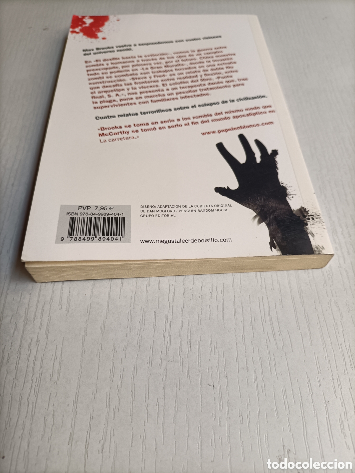 Libros de segunda mano: Max Brooks La marcha zombi - Foto 5