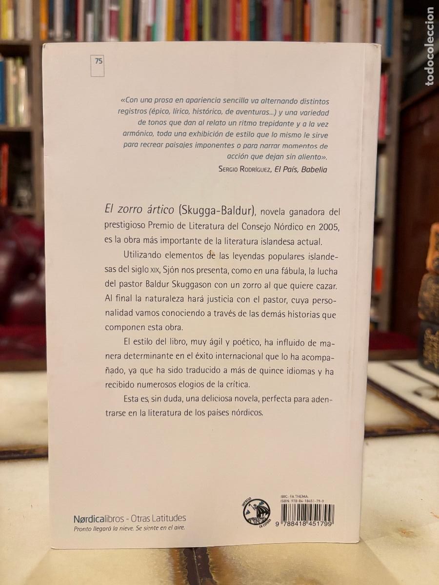 Libros de segunda mano: El zorro &aacute;rtico. Sj&oacute;n. - Foto 2