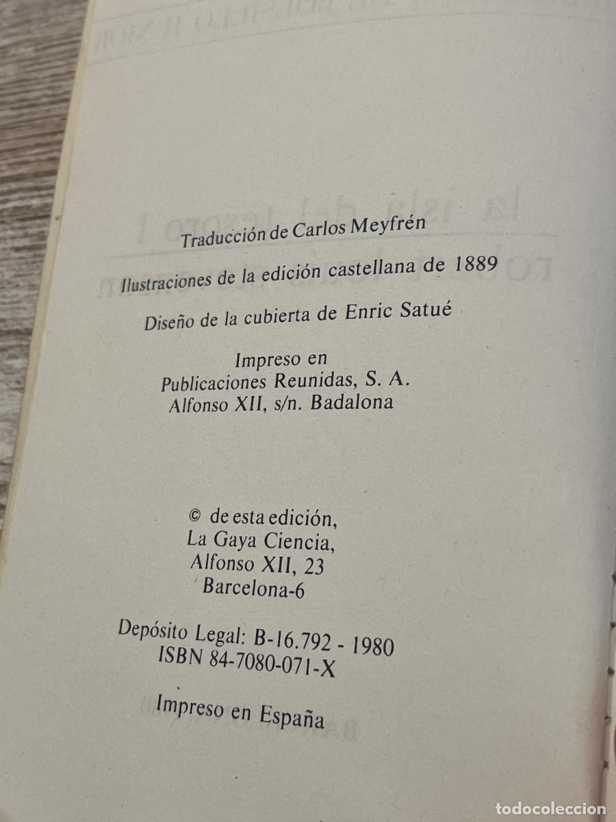 Libros de segunda mano: Libro La isla del Tesoro | Robert Louis Stevenson | 1980 - Foto 3