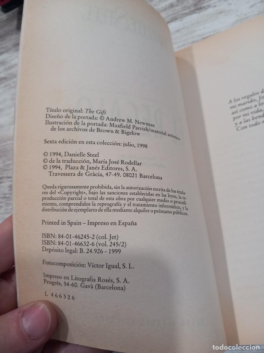 Libros de segunda mano: Libro El regalo | Danielle Steel | 1998 - Foto 3
