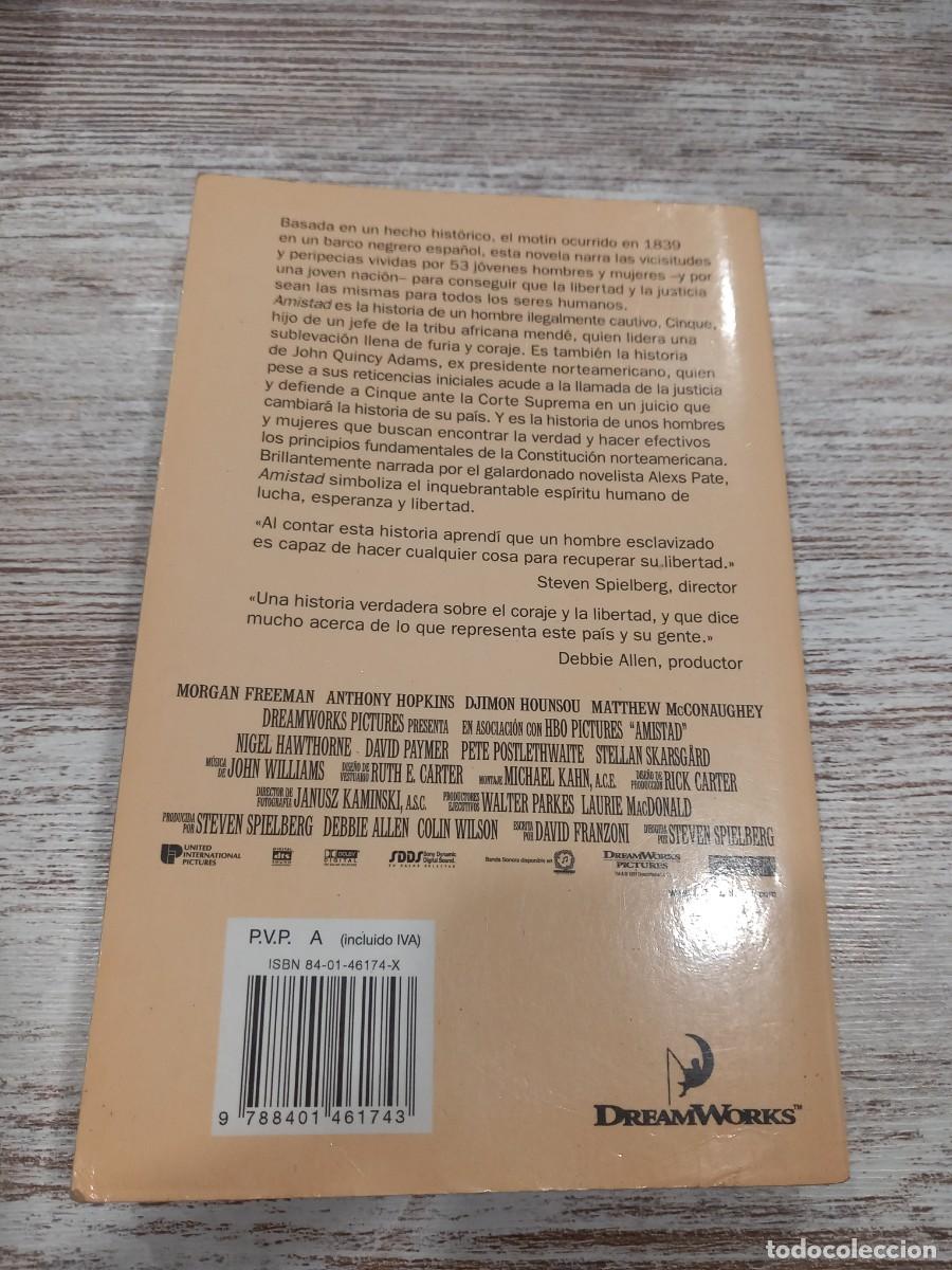 Libros de segunda mano: Libro Amistad | Alexs Pate | 1998 - Foto 2