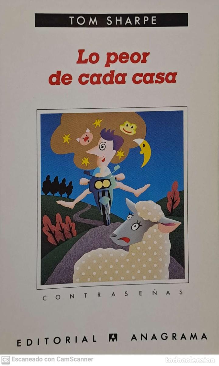 Libros de segunda mano: Lo peor de cada casa - Tom Sharpe - Foto 1