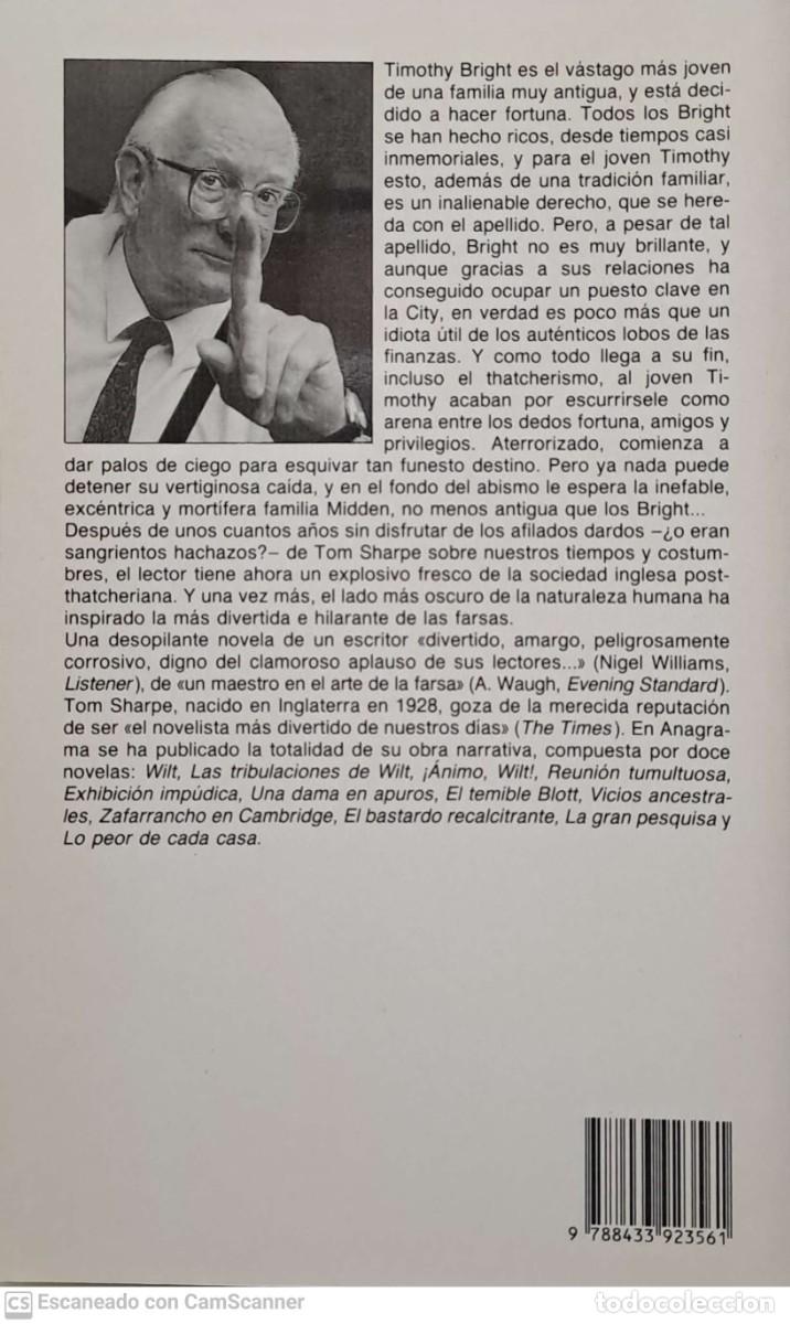 Libros de segunda mano: Lo peor de cada casa - Tom Sharpe - Foto 2