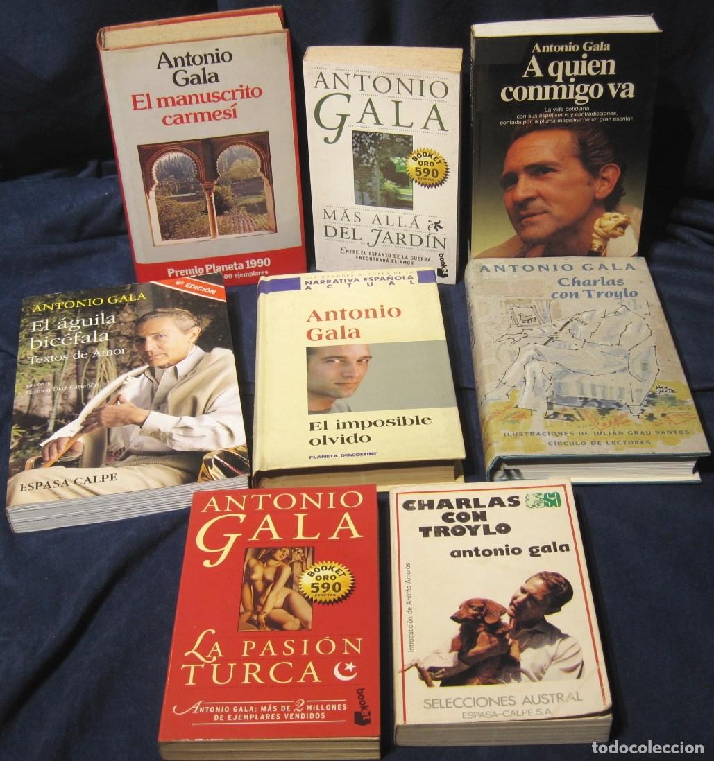 Libros de segunda mano: 8 Novelas de ANTONIO GALA - Foto 10