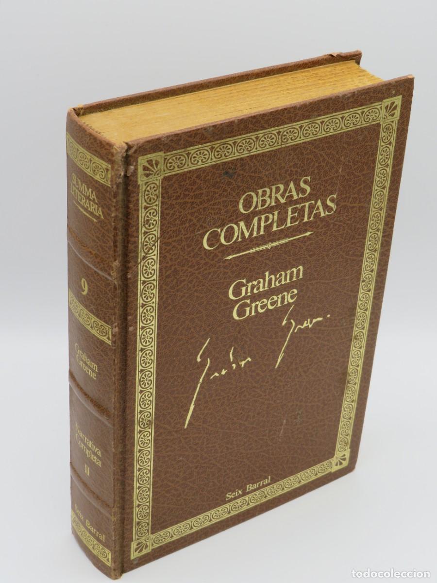 Libri di seconda mano: LIBRO. OBRAS COMPLETAS GRAHAM GREENE TOMO II. EL CONSUL HONORARIO / VIAJES CON MI T&Iacute;A - TAPA DURA