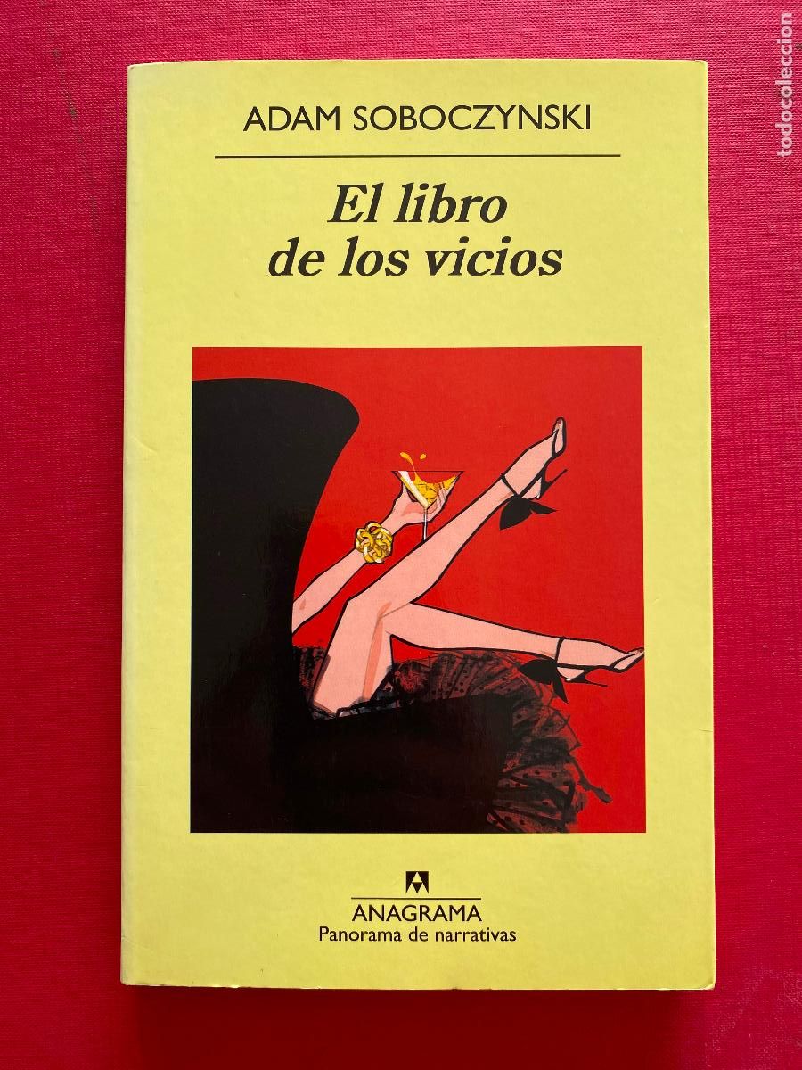 Libros de segunda mano: El libro de los vicios. Adam Soboczynski. Editorial Anagrama - Foto 1