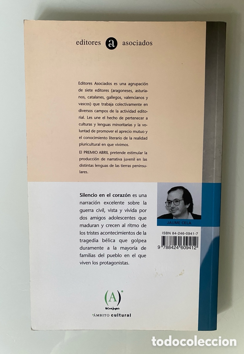 Libros de segunda mano: Silencio en el coraz&oacute;n - CELA, Jaume - Foto 2