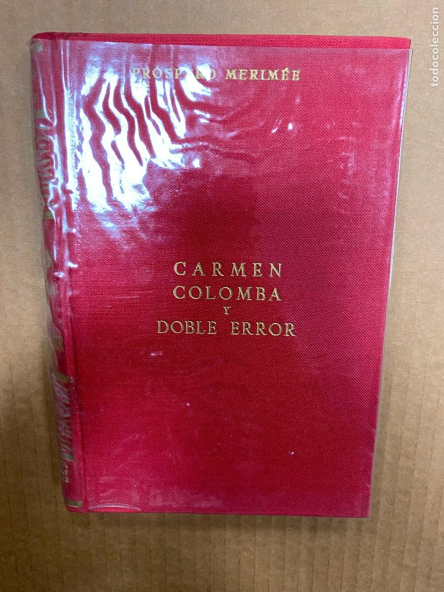 Libros de segunda mano: Carmen ; Colomba ; Doble error.- M&eacute;rim&eacute;e, Prosper - Foto 1