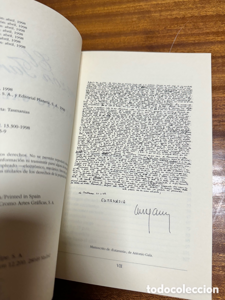 Libros de segunda mano: El coraz&oacute;n tard&iacute;o Antonio gala - Foto 4