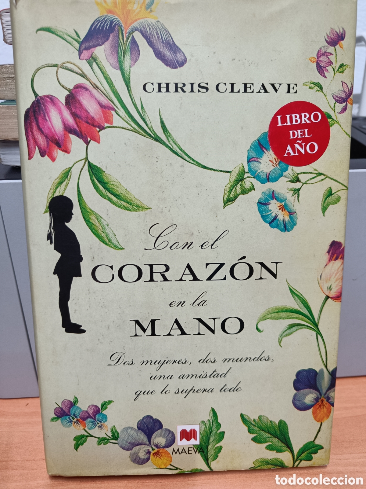Libros de segunda mano: CON EL CORAZ&Oacute;N EN LA MANO. CHRIS CLEAVE. - Foto 1