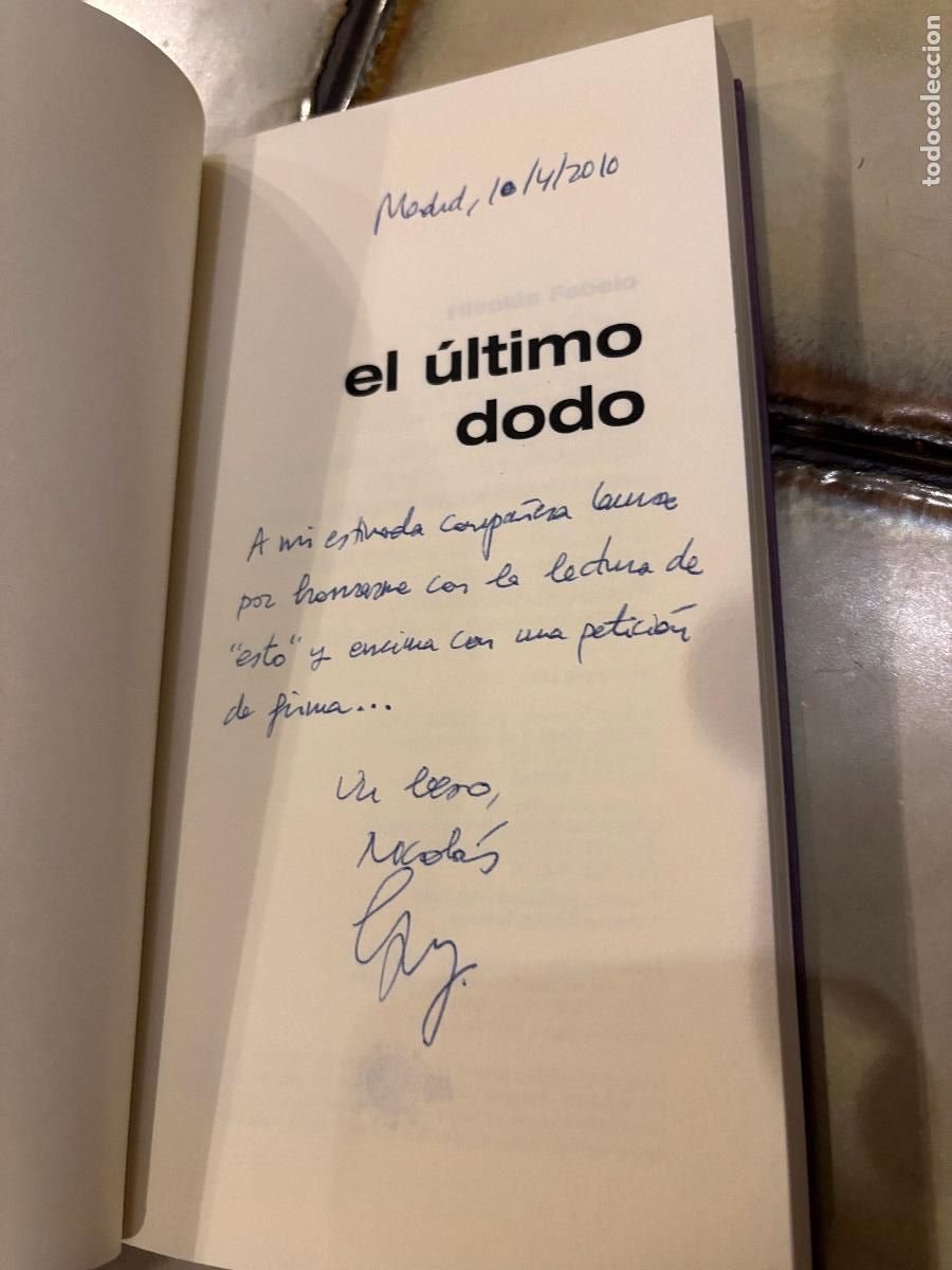 Libros de segunda mano: El &uacute;ltimo dodo. Nicol&aacute;s Fabelo. - Foto 3
