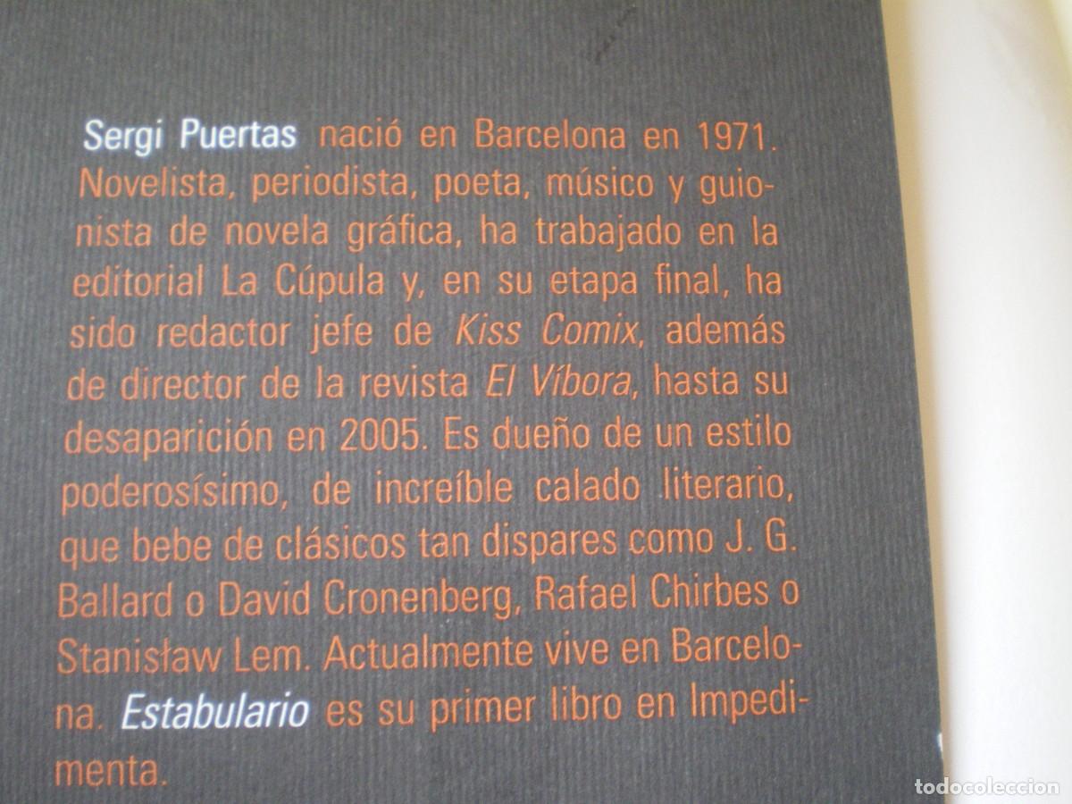 Libros de segunda mano: ESTABULARIO. SERGI PUERTAS. IMPEDIMENTA. - Foto 5