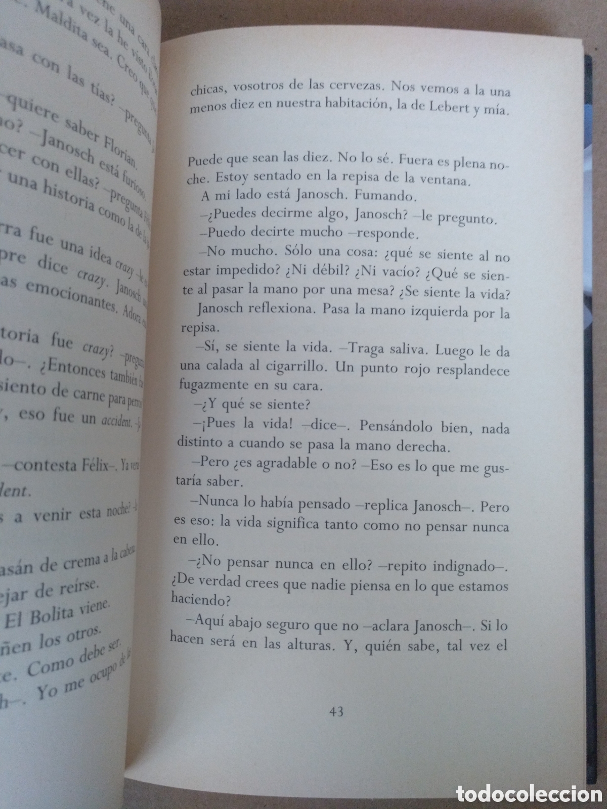 Libros de segunda mano: Crazy. Benjamin Lebert. Plaza jan&eacute;s C&iacute;rculo de lectores, 2000. Libro - Foto 4