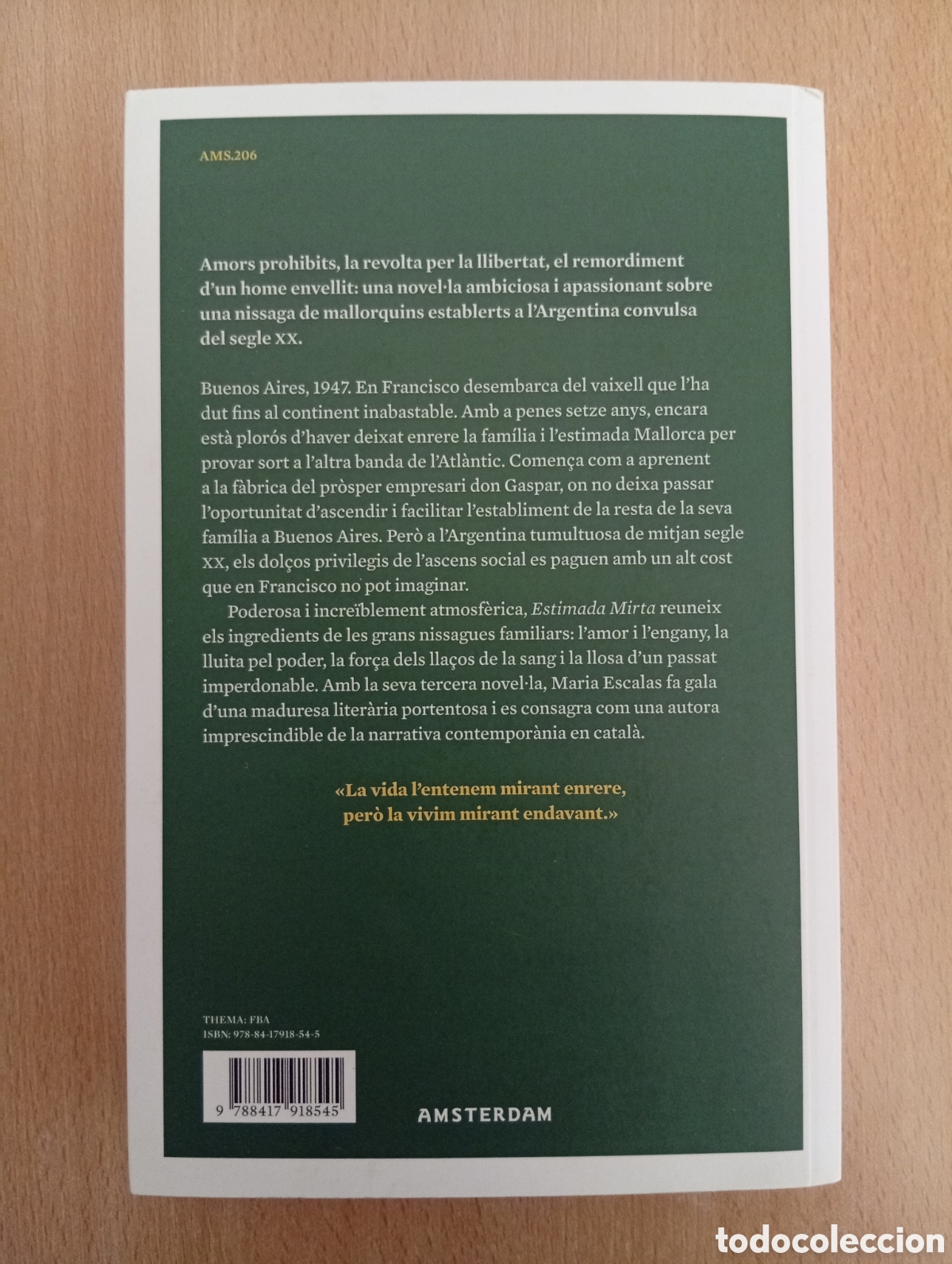 Libros de segunda mano: ESTIMADA MIRTA. Maria Escalas - Foto 2