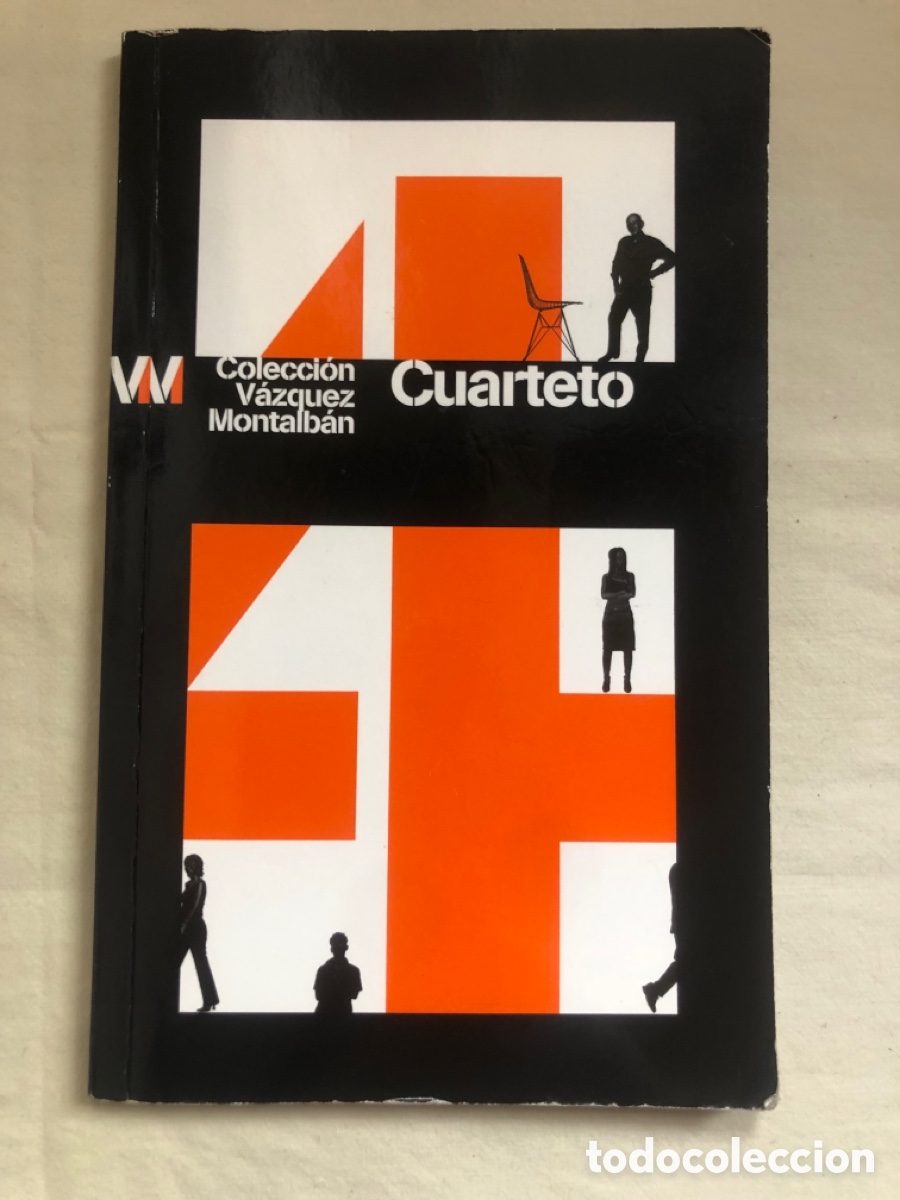 Libros de segunda mano: Cuarteto Manuel Vazquez Montalban
