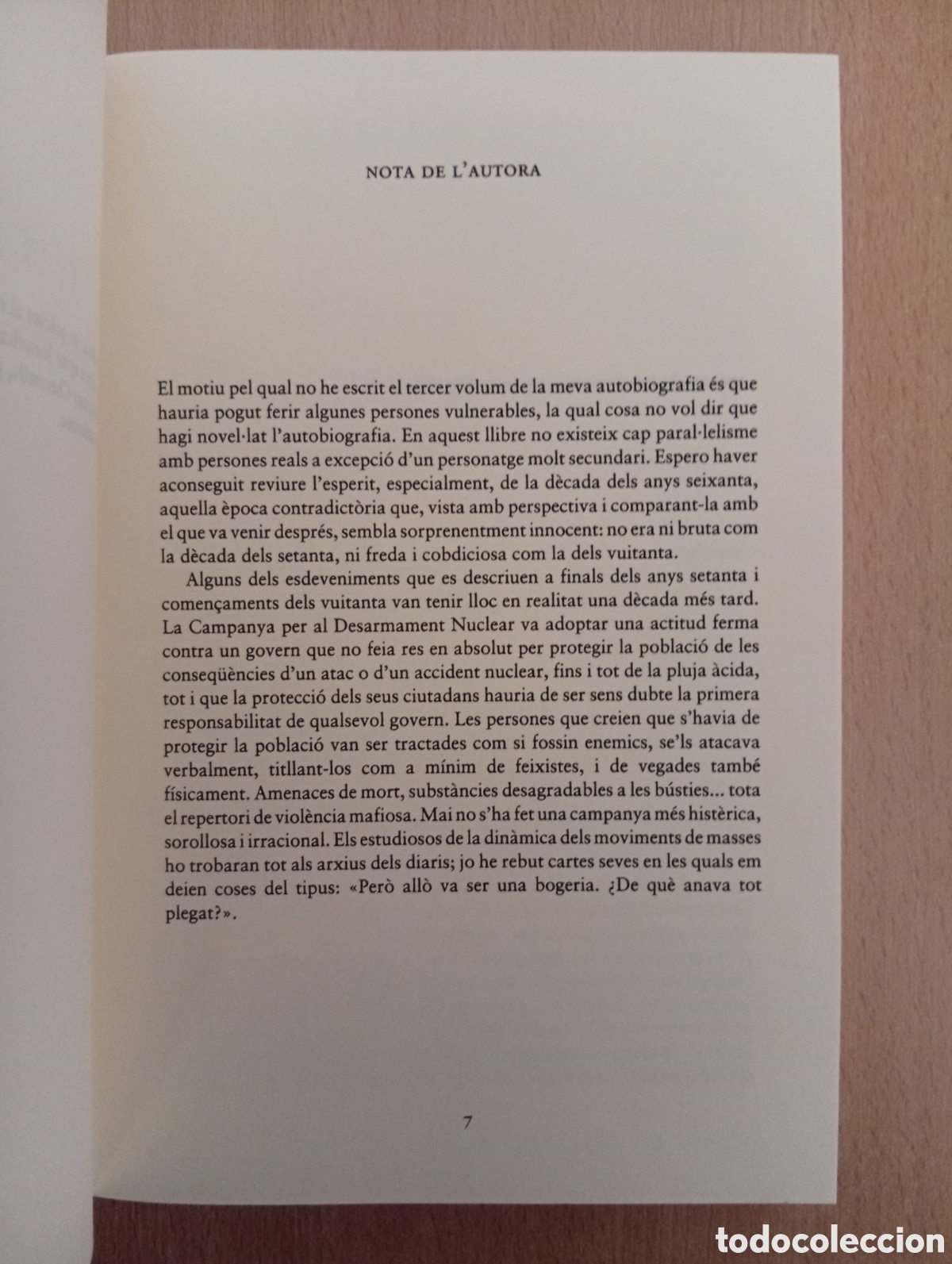 Libros de segunda mano: EL SOMNI M&Eacute;S DOL&Ccedil;. Doris Lessing - Foto 4