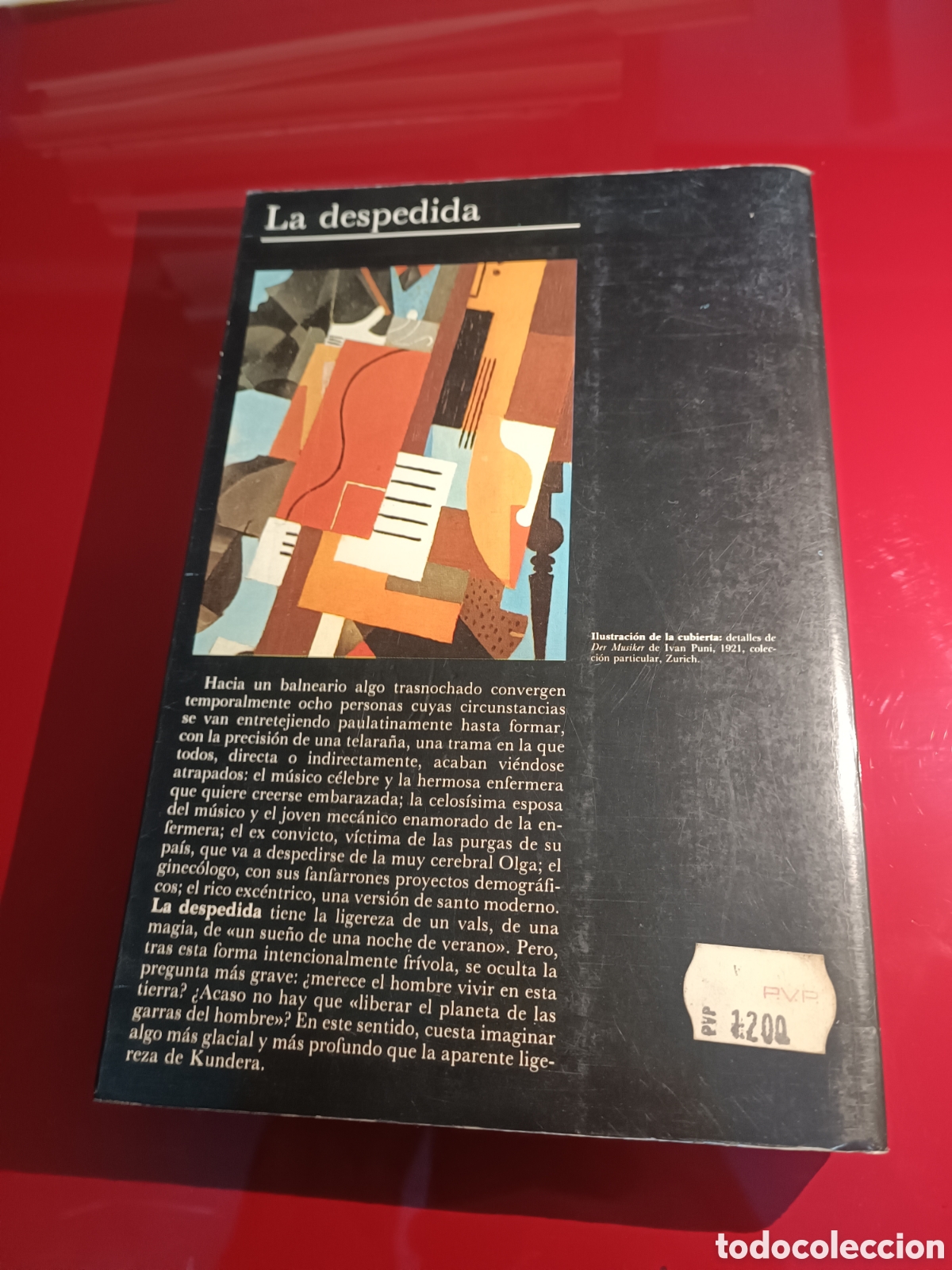 Libros de segunda mano: Milan kundera La despedida tusquets - Foto 2