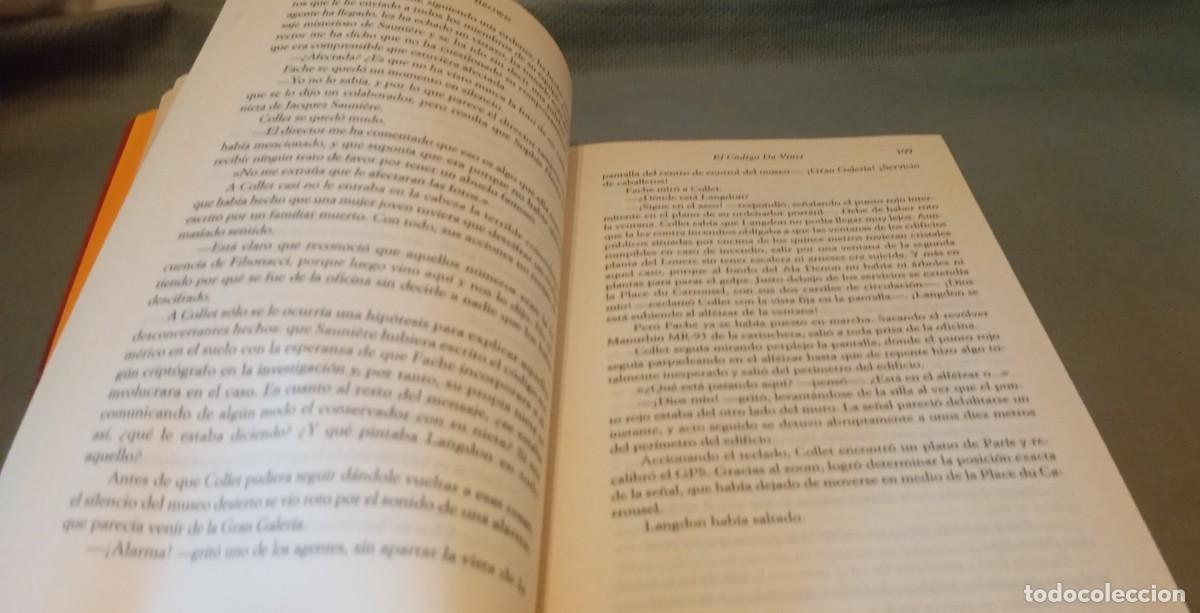 Libros de segunda mano: El c&oacute;digo Da Vinci...Dan Brown - Foto 5