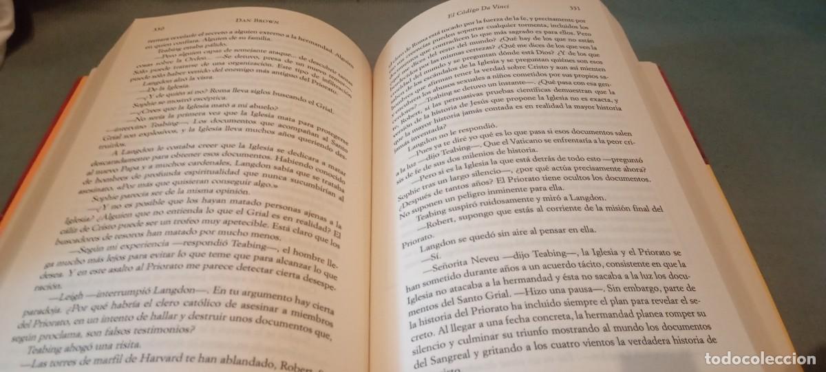 Libros de segunda mano: El c&oacute;digo Da Vinci...Dan Brown - Foto 6