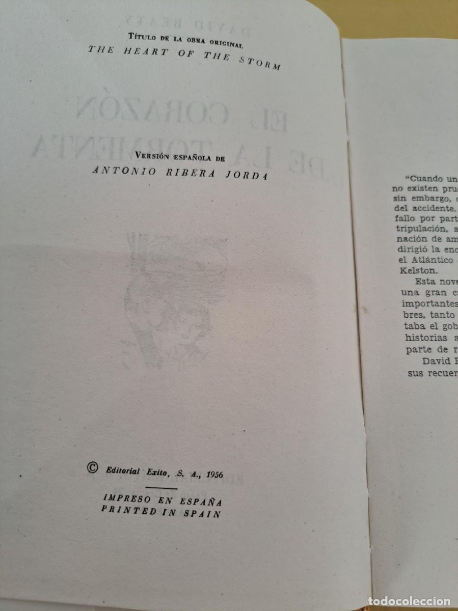 Libros de segunda mano: DAVID BEATY - EL CORAZ&Oacute;N DE LA TORMENTA - EDICIONES EXITO 1956 - Foto 3