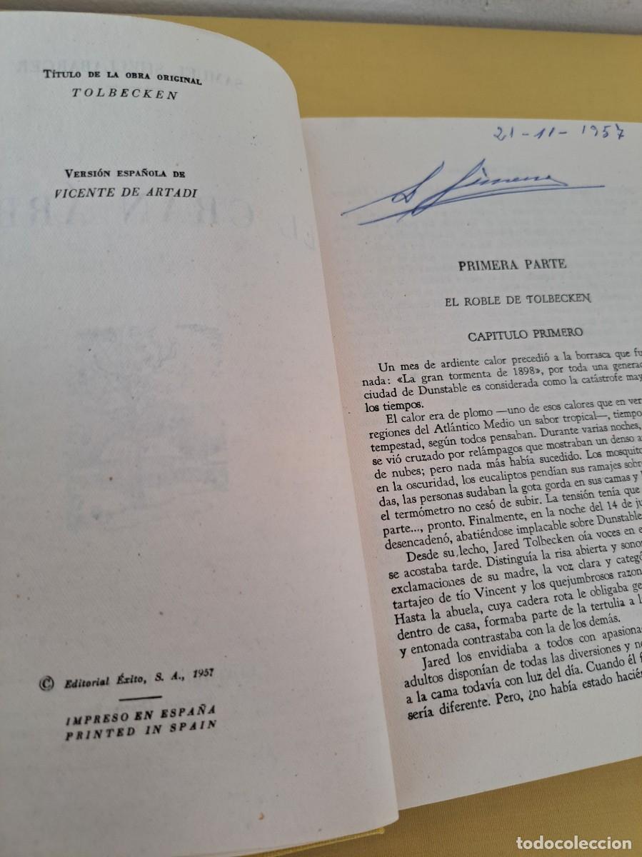 Libros de segunda mano: SAMUEL SHELLABARGER - EL GRAN &Aacute;RBOL - EDICIONES EXITO 1957 - Foto 3