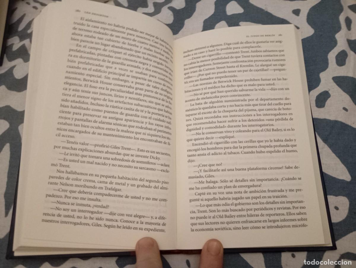 Libros de segunda mano: El juego de Berl&iacute;n Len Deighton - Foto 4