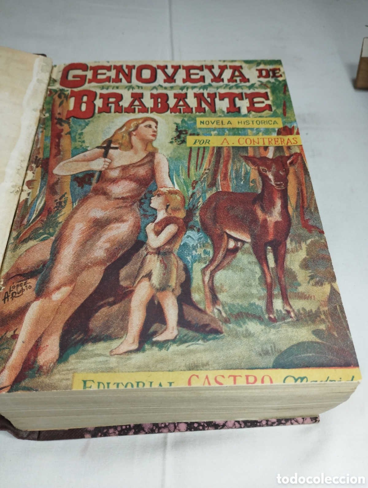 Libros de segunda mano: Genoveva de Brabante. A. Contreras. - Foto 2
