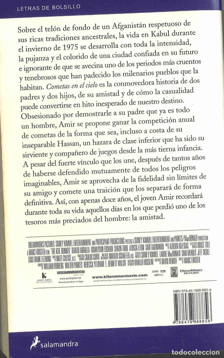 Libros de segunda mano: Cometas en el cielo. Khaled Hosseini. 2003 - Foto 2
