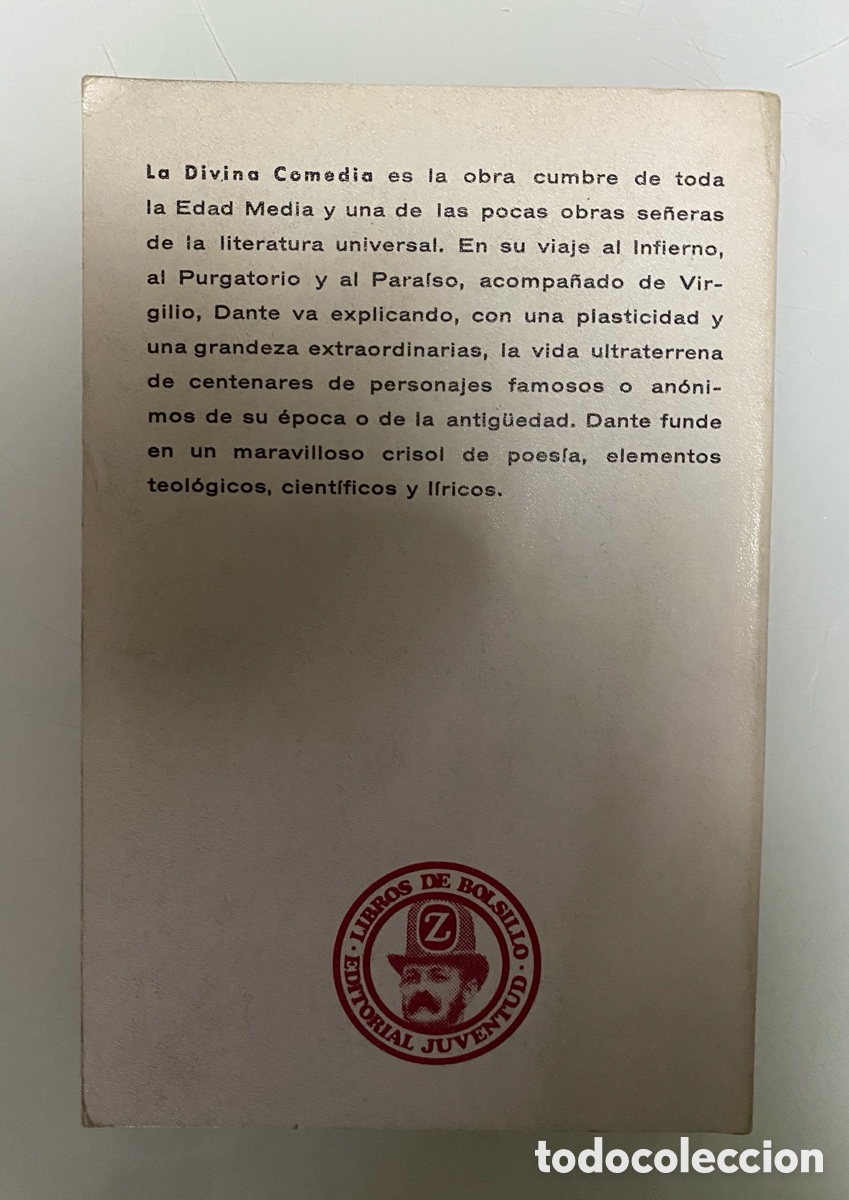 Libros de segunda mano: La Divina Comedia - ALIGHIERI, Dante - Foto 2