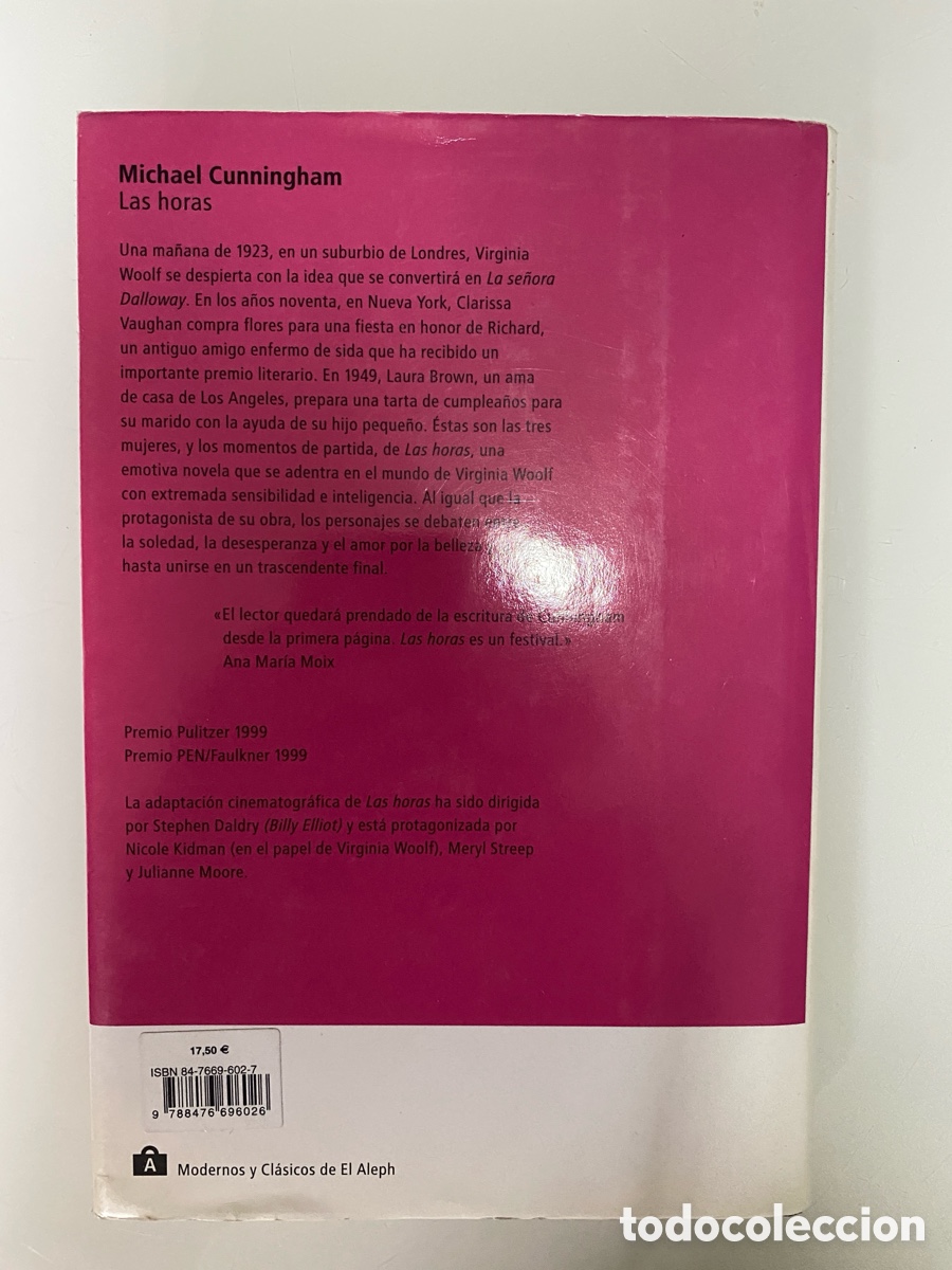 Libros de segunda mano: Las horas - CUNNINGHAM, Michael - Foto 2