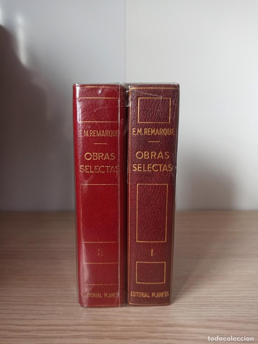 Libros de segunda mano: &rdquo;Obras selectas&rdquo; de E.M. Remarque (Ed. Planeta) a&ntilde;os 60 - Foto 1