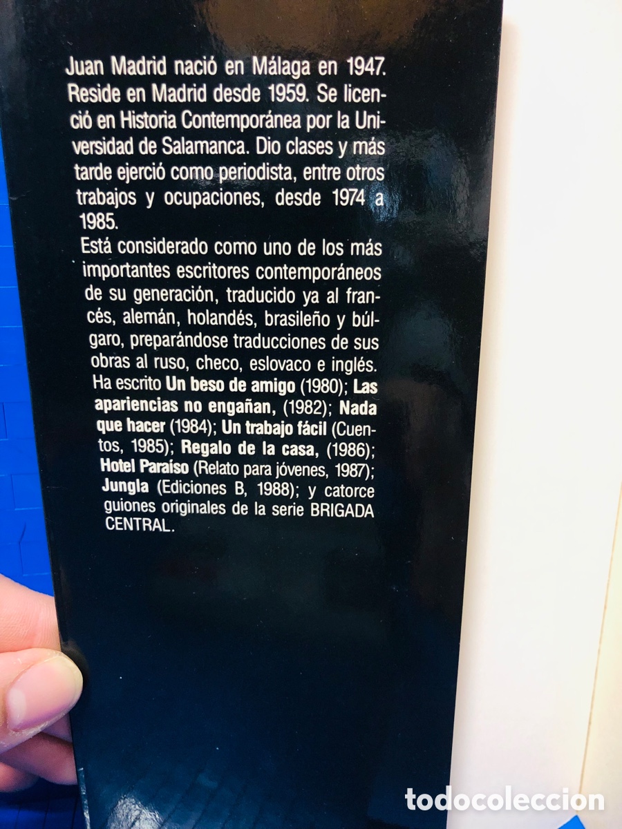 Libros de segunda mano: POTITOS - JUAN MADRID - EDICIONES B - 1990 - Foto 3