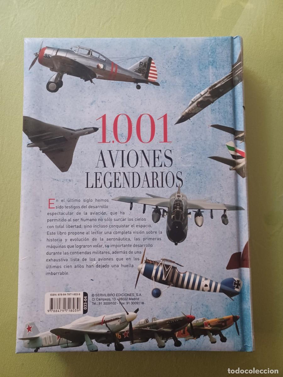 Libros de segunda mano: 1.001 Aviones Legendarios. Servilibro Ediciones - Foto 2