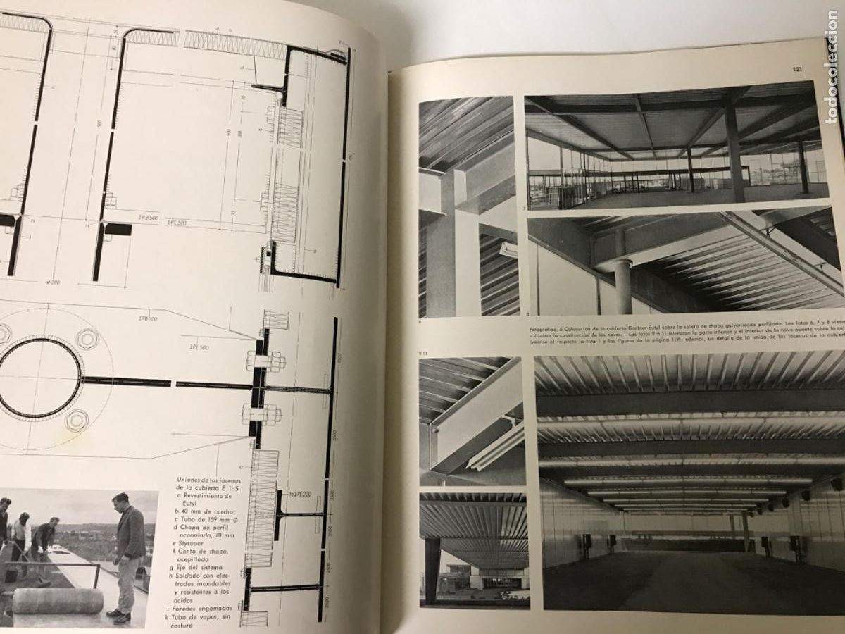 Libros de segunda mano: Edificios con estructura met&aacute;lica. Konrad Gatz 1968 - Foto 4