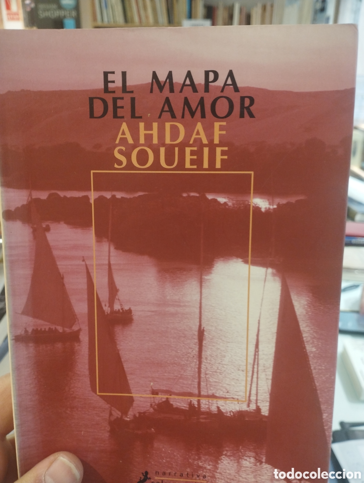 Libros de segunda mano: Ahdaf Soueif. El Mapa del amor. - Foto 1