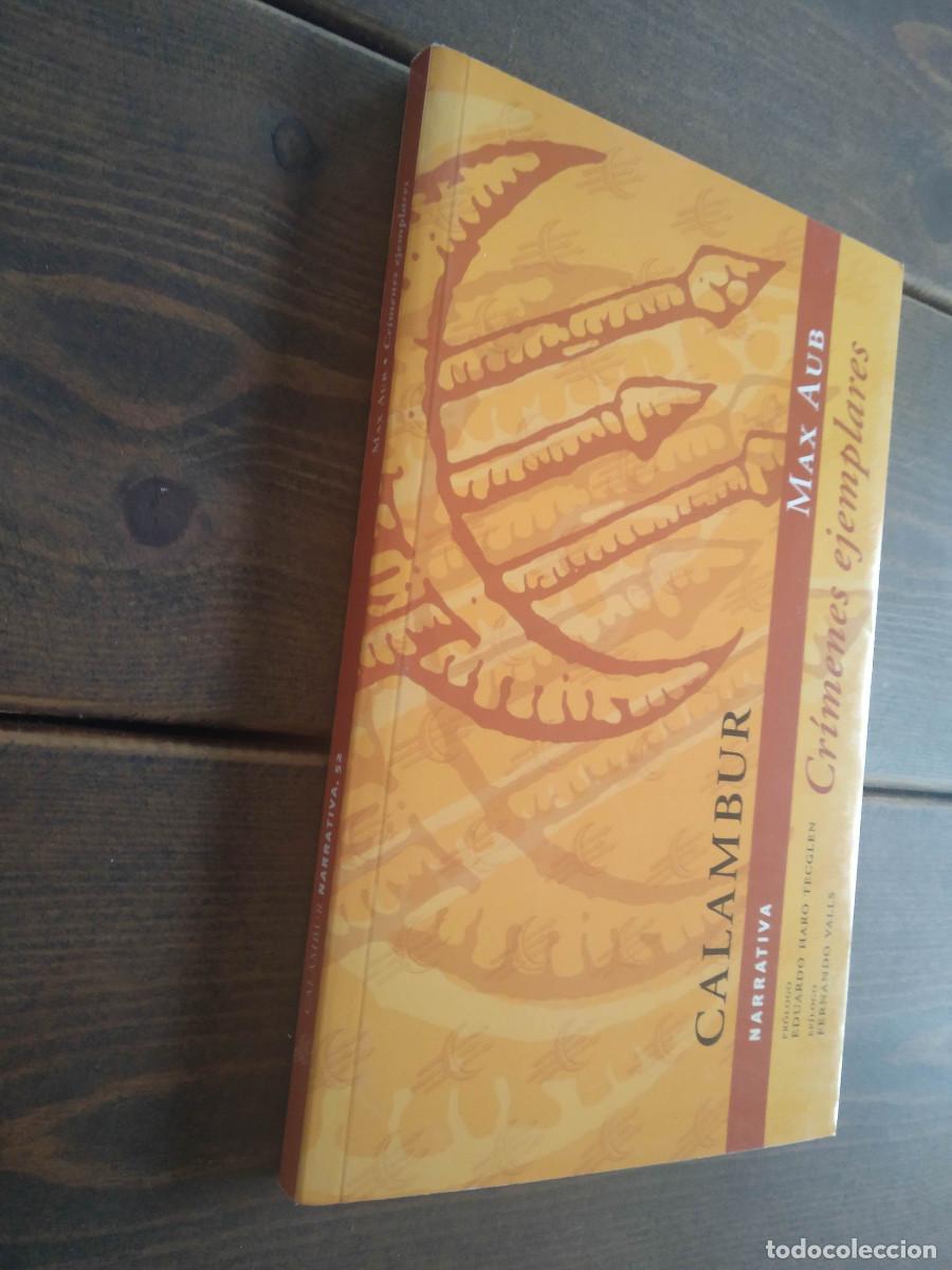 Libros de segunda mano: CRIMENES EJEMPLARES - Max Aub - Foto 1